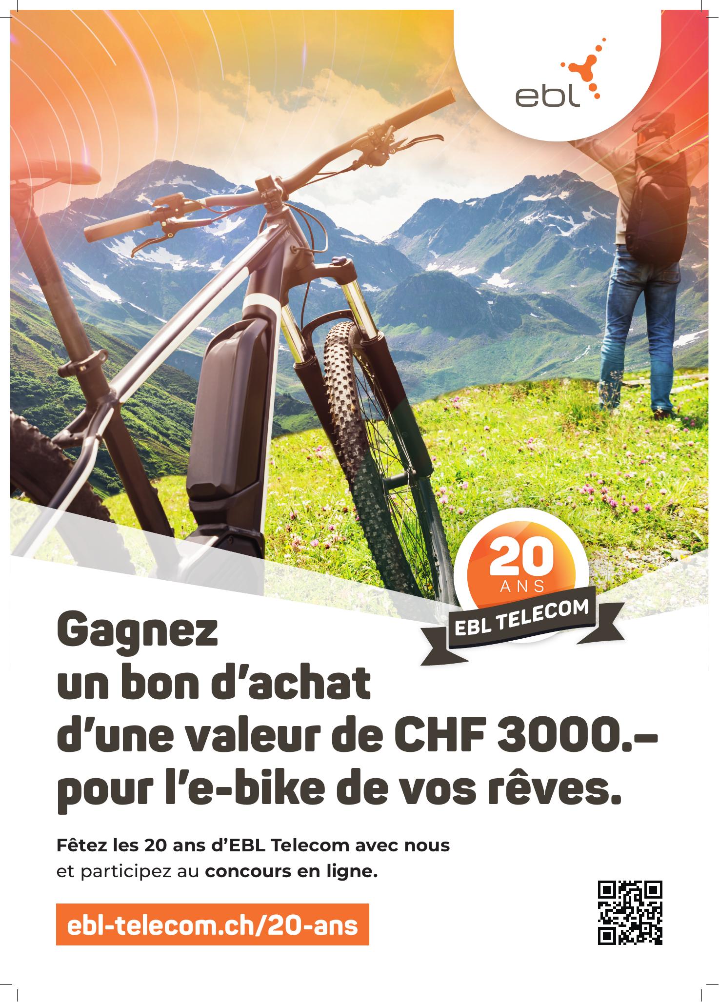 Concours E-Bike — Affiche A3